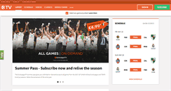 Desktop Screenshot of euroleague.tv